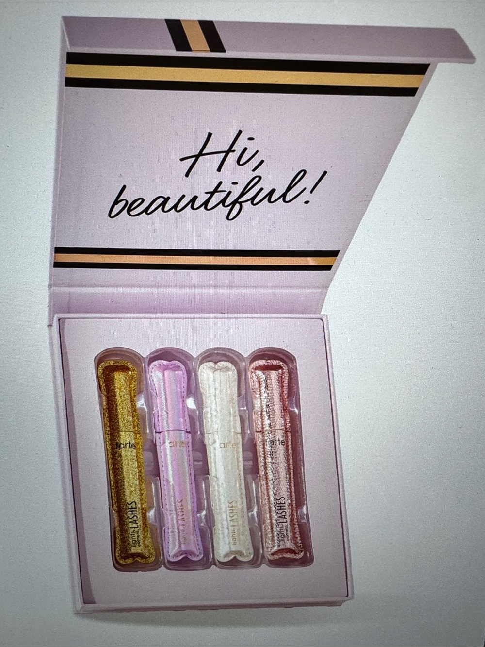 tarte lights, camera, lashes 4-piece collectors vault